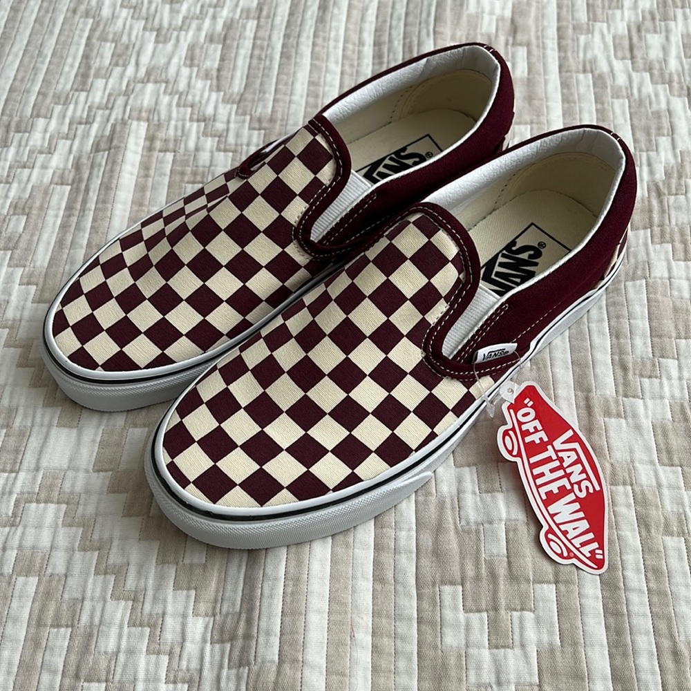 Vans Classic Checkered Slip on Sneakers